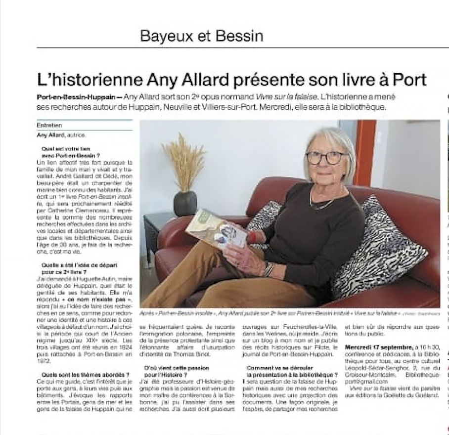 2025 09 16 OUEST FRANCE A.Allard