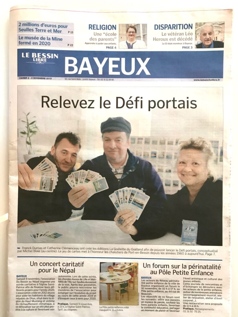 Le Bessin Libre, 9 novembre 2019 : le Défi Portais