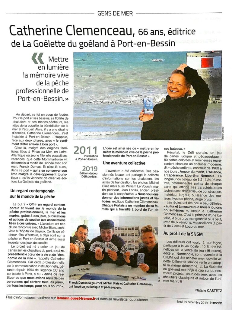 Le Marin, 19 décembre 2019 : le Défi Portais