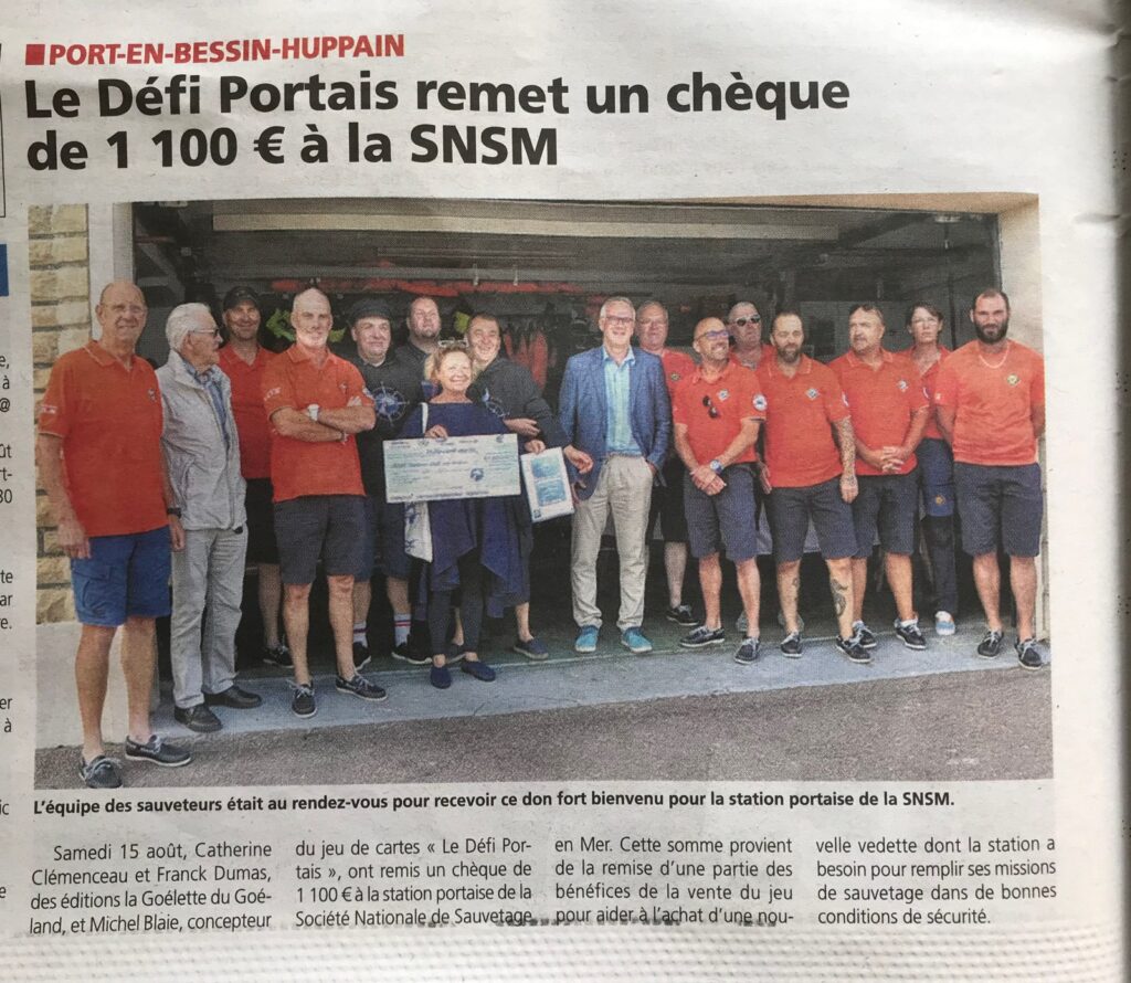 La Renaissance du Bessin, 15 août 2020 : le Défi Portais au profit de la SNSM