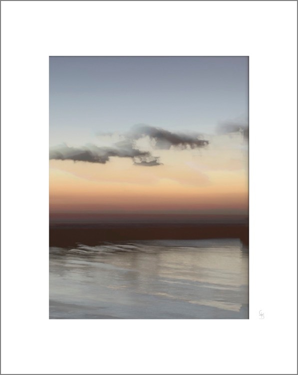 Acqua II, photographie de la série Vibrations de Franck Dumas, tirage en vente à la galerie La Goélette du Goéland