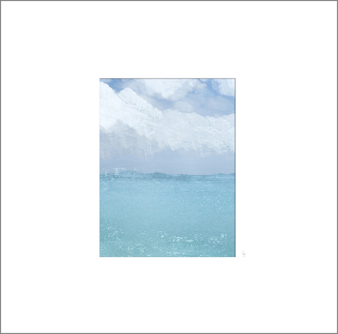 Scintillement, photographie de la série Vibrations de Franck Dumas, tirage en vente à la galerie La Goélette du Goéland