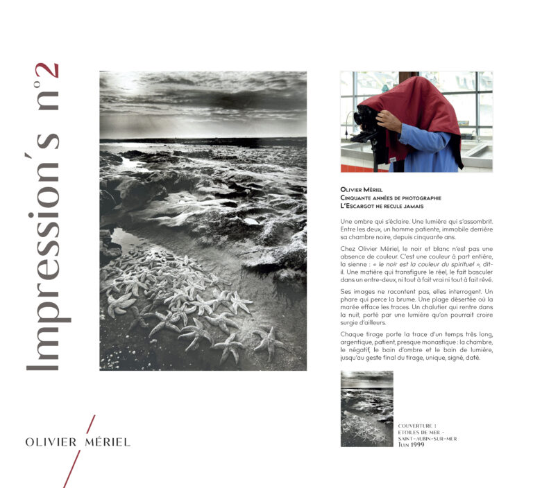 Couverture : Impression's n° 2, Olivier Mériel