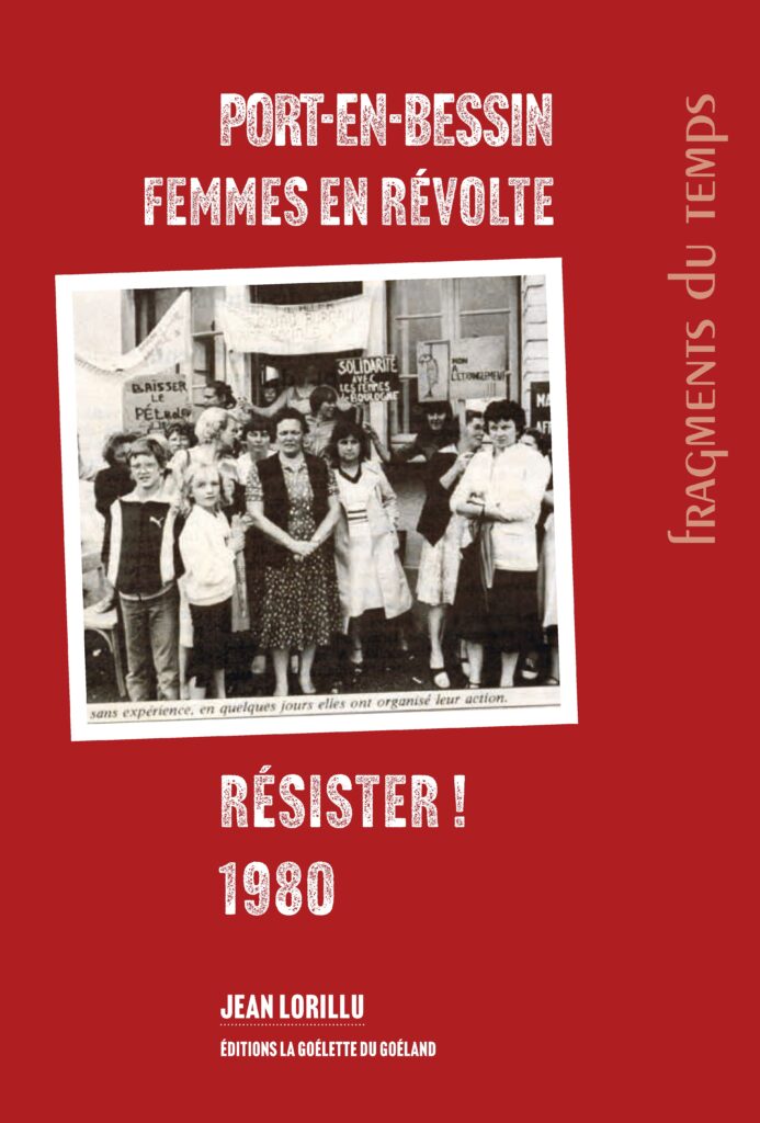 Projet de couverture : Port-en-Bessin, Femmes en révolte, Résister 1980 !